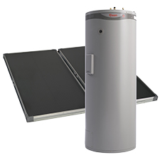 types of solar hot water split systems